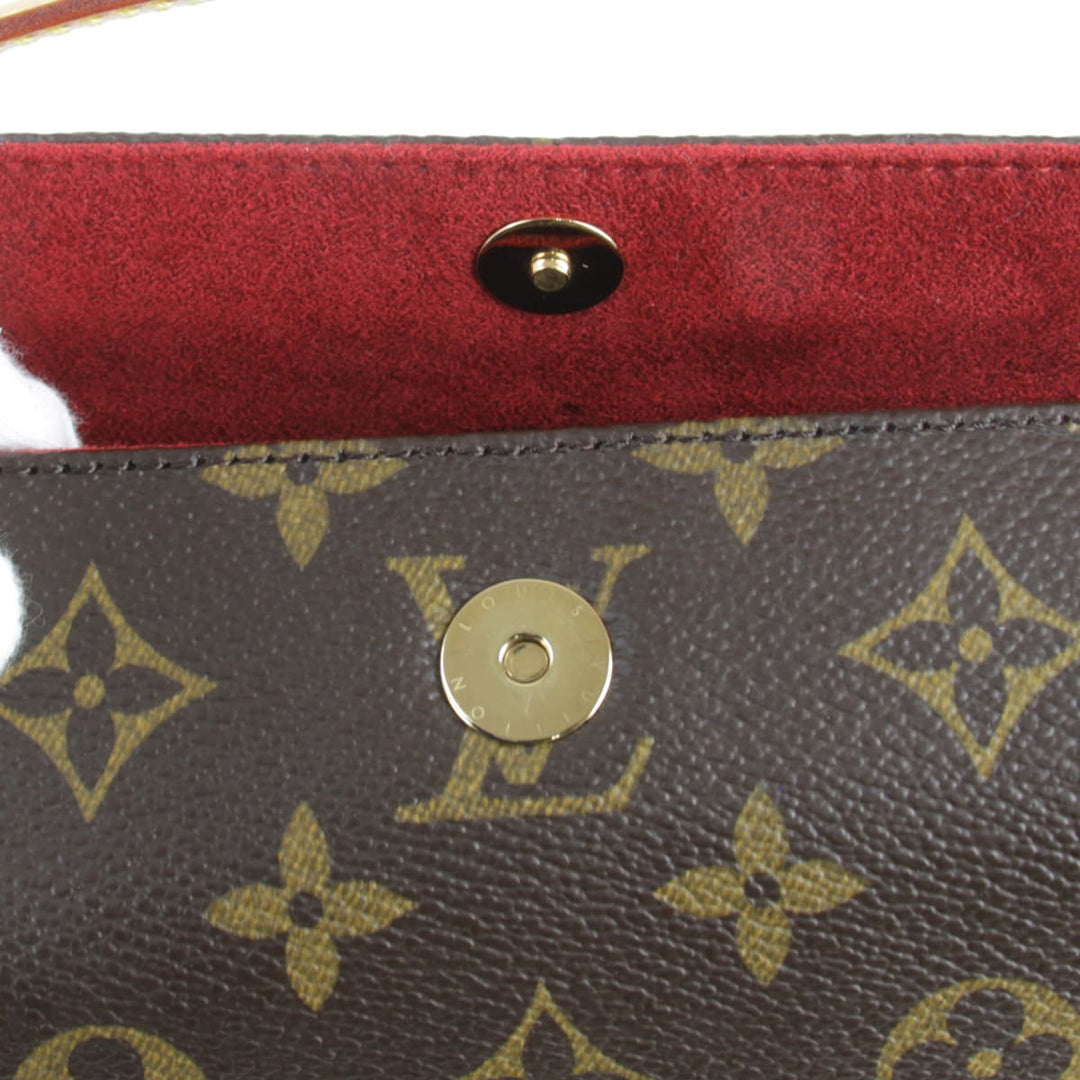 美品『USED』 
LOUIS VUITTON ルイ・ヴィトン 
 レシタル M51900 ハンドバッグ 
モノグラムキャンバス ブラウン