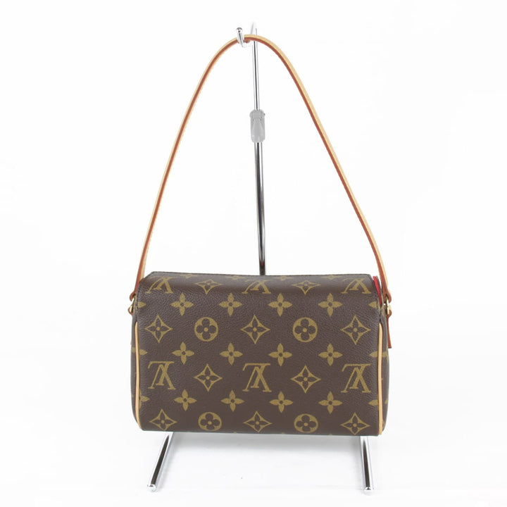 美品『USED』 
LOUIS VUITTON ルイ・ヴィトン 
 レシタル M51900 ハンドバッグ 
モノグラムキャンバス ブラウン