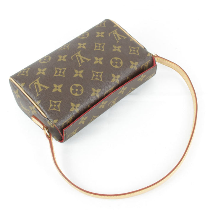 美品『USED』 
LOUIS VUITTON ルイ・ヴィトン 
 レシタル M51900 ハンドバッグ 
モノグラムキャンバス ブラウン