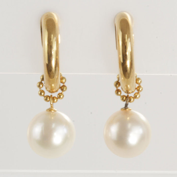 良品『USED』 K18/パール  
イヤリング
 4.0g