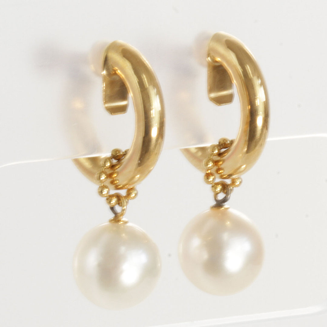 良品『USED』 K18/パール  
イヤリング
 4.0g