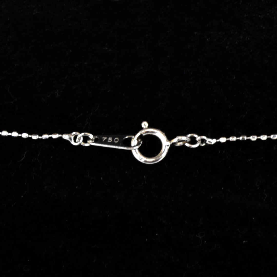 美品『USED』 K18/K18WG  /ダイヤモンド 
ネックレス
 1.9g