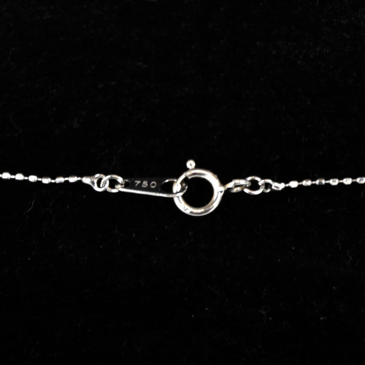 美品『USED』 K18/K18WG  /ダイヤモンド 
ネックレス
 1.9g