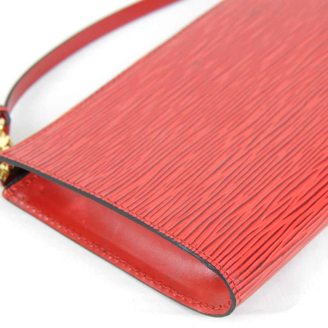 訳あり/外観良好『USED』 
LOUIS VUITTON ルイ・ヴィトン 
 ポシェットアクセソワール M52947 アクセサリーポーチ 
エピレザー