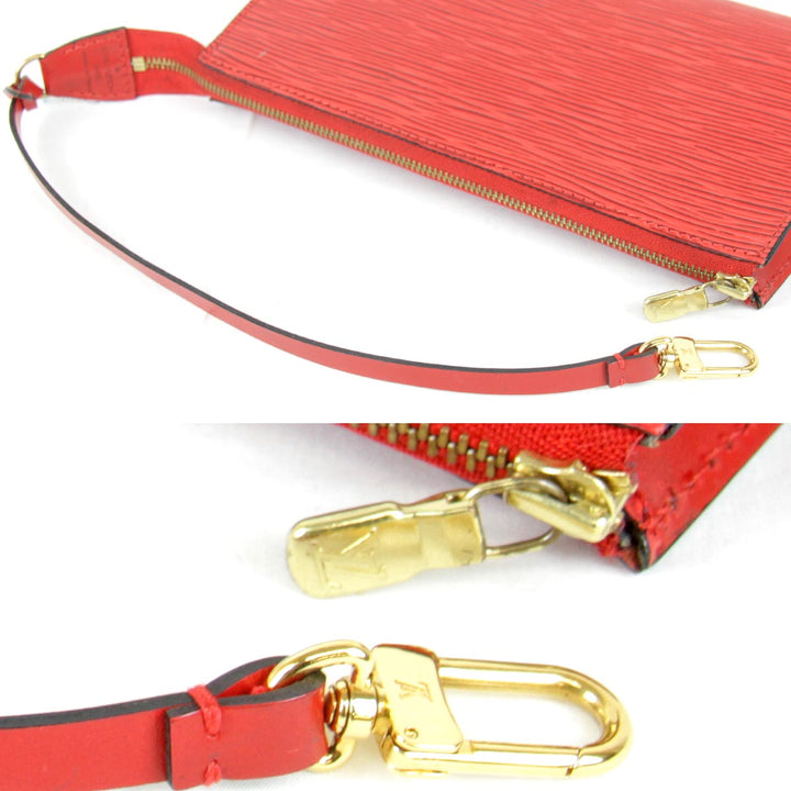 訳あり/外観良好『USED』 
LOUIS VUITTON ルイ・ヴィトン 
 ポシェットアクセソワール M52947 アクセサリーポーチ 
エピレザー