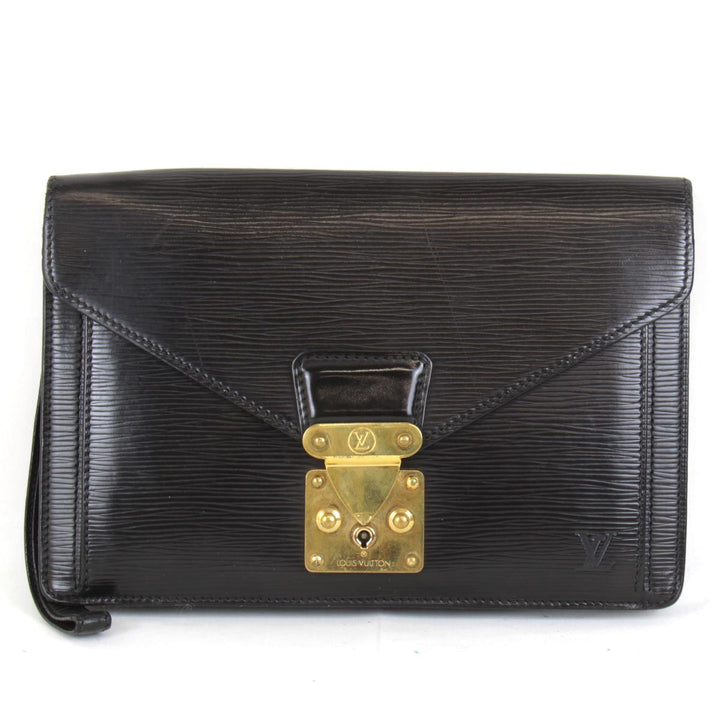 『USED』 
LOUIS VUITTON ルイ・ヴィトン 
 ポシェットセリエ ドラゴンヌ M52612 セカンドバッグ 
エピレザー ブラック
