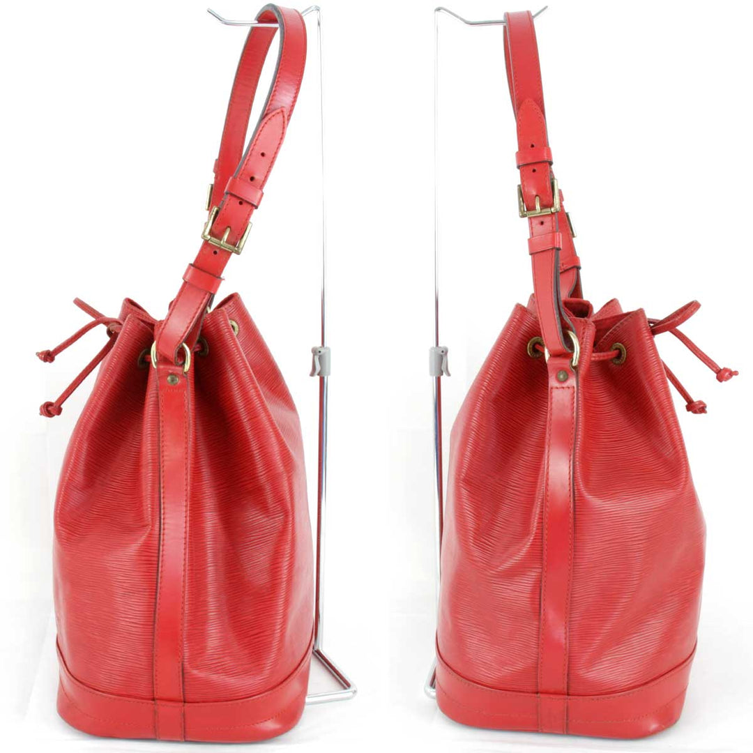 『USED』 
LOUIS VUITTON ルイ・ヴィトン 
 ノエ M44007 ショルダーバッグ 
エピレザー カスティリアンレッド
