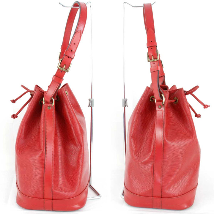 『USED』 
LOUIS VUITTON ルイ・ヴィトン 
 ノエ M44007 ショルダーバッグ 
エピレザー カスティリアンレッド