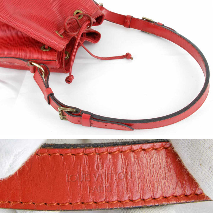 『USED』 
LOUIS VUITTON ルイ・ヴィトン 
 ノエ M44007 ショルダーバッグ 
エピレザー カスティリアンレッド