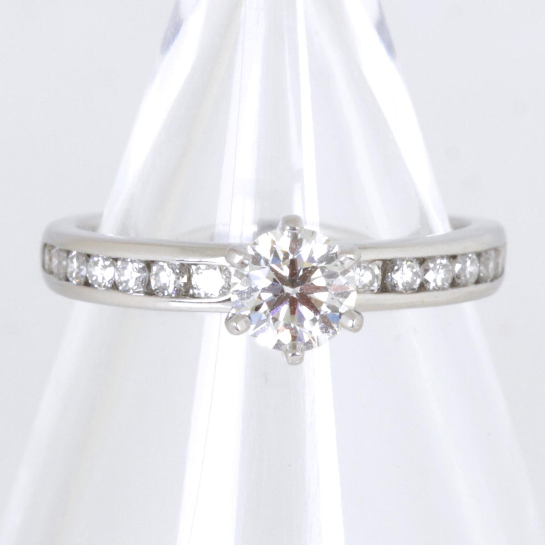美品『USED』 Pt950/ダイヤモンド  
TIFFANY&Co. リング・指輪
 ダイヤモンド 0.41 3.7g