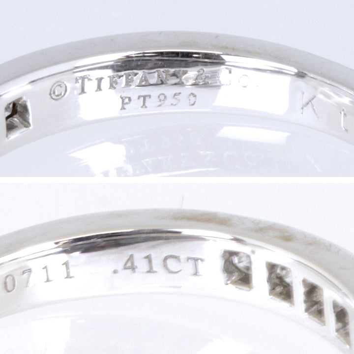 美品『USED』 Pt950/ダイヤモンド  
TIFFANY&Co. リング・指輪
 ダイヤモンド 0.41 3.7g