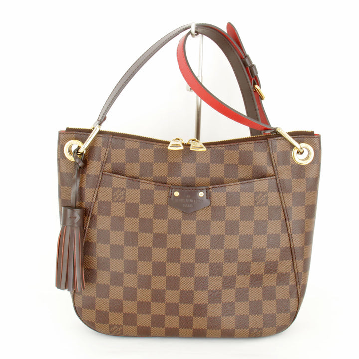 美品『USED』 
LOUIS VUITTON ルイ・ヴィトン 
 サウス・バンク N42230 ショルダーバッグ 
ダミエキャンバス ダミエ