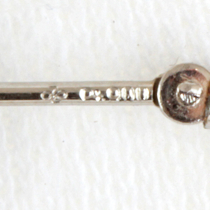 美品『USED』 Pt900 
 フープ ピアス
 3.2g