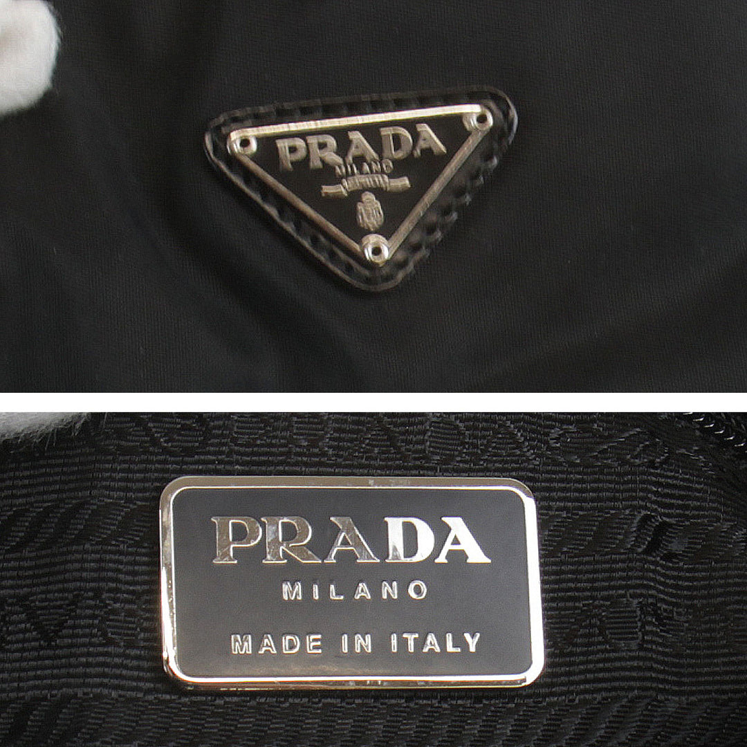 『USED』 
PRADA プラダ 
 トートバッグ 
ナイロン ブラック