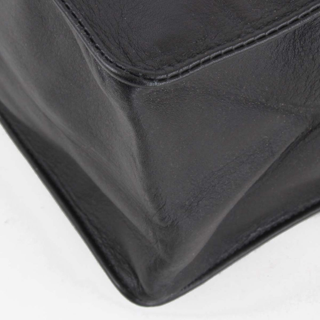 良品『USED』 
CHANEL シャネル 
 トートバッグ 
ラムスキン ブラック