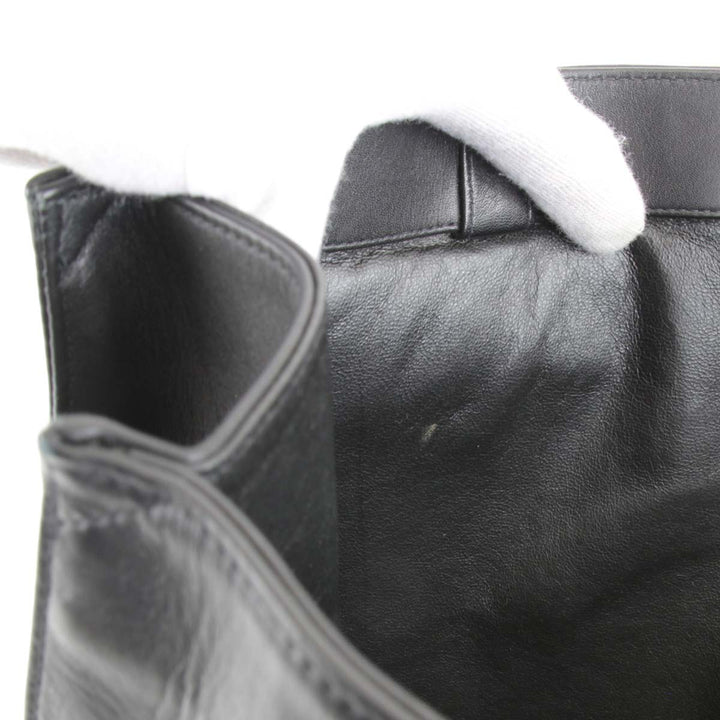 良品『USED』 
CHANEL シャネル 
 トートバッグ 
ラムスキン ブラック