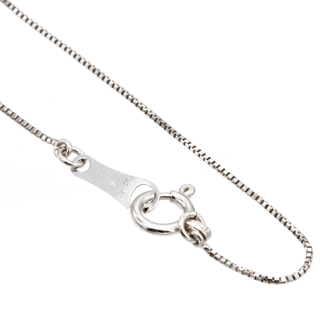 『USED』 K18WG 
ネックレス
 ルビー 0.40 1.9g