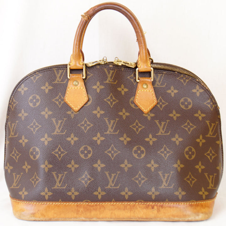 難あり『ジャンク』 
LOUIS VUITTON ルイ・ヴィトン 
 アルマ M51130 ハンドバッグ 
モノグラムキャンバス モノグラム