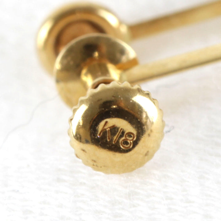 美品『USED』 K18 
 パール　ぶどう イヤリング
 3.9g