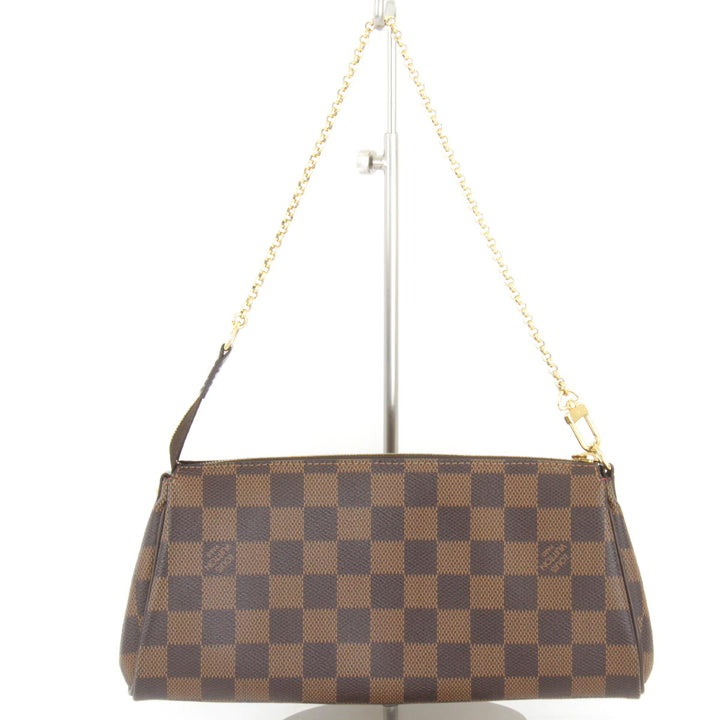 美品『USED』 
LOUIS VUITTON ルイ・ヴィトン 
 エヴァ N55213 ショルダーバッグ 
ダミエキャンバス ダミエ