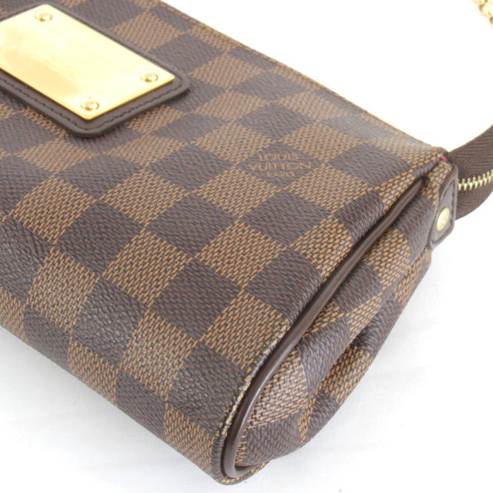 美品『USED』 
LOUIS VUITTON ルイ・ヴィトン 
 エヴァ N55213 ショルダーバッグ 
ダミエキャンバス ダミエ