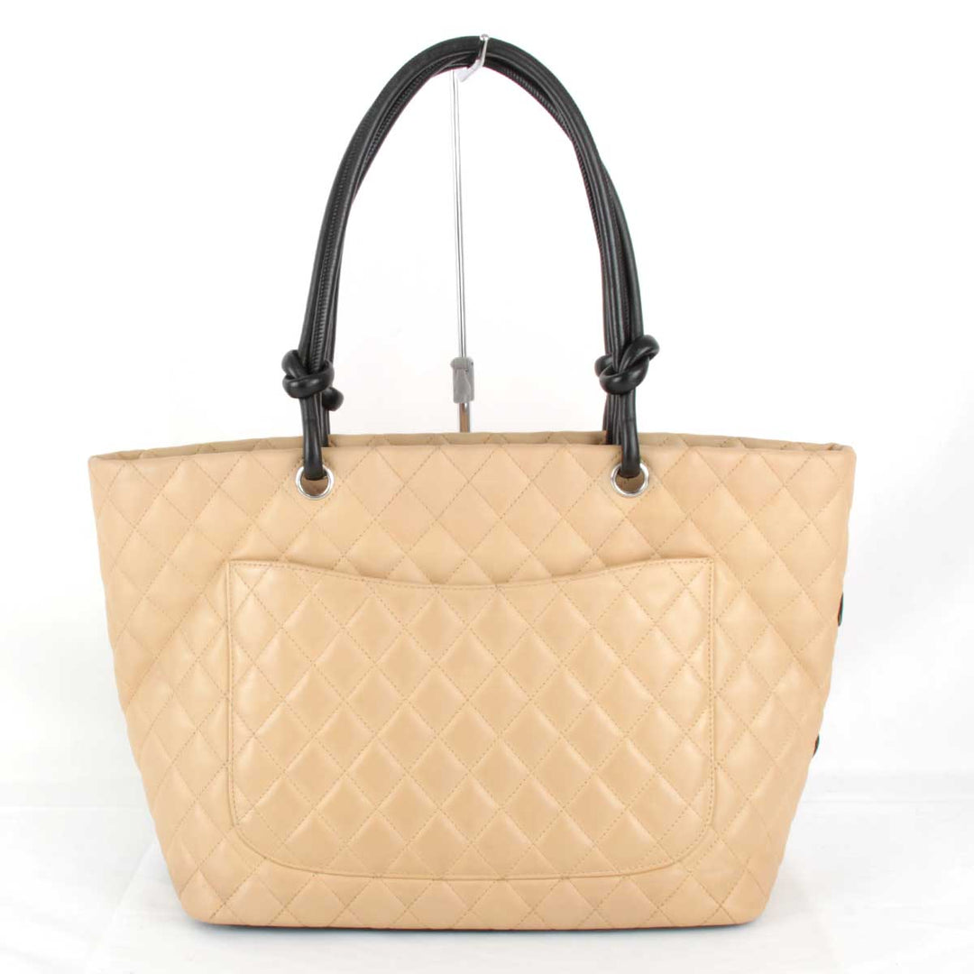 『USED』 
CHANEL シャネル 
 トートバッグ 
レザー ベージュ