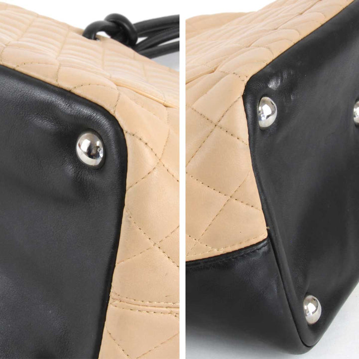『USED』 
CHANEL シャネル 
 トートバッグ 
レザー ベージュ