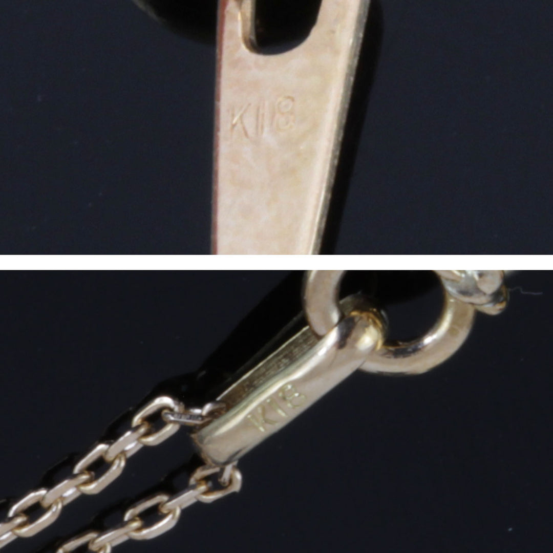 美品『USED』 K18 
 マリン ネックレス
 2.7g