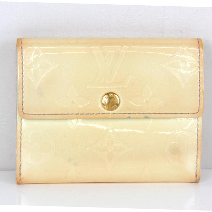 『USED』 
LOUIS VUITTON ルイ・ヴィトン 
 ラドロー 二つ折り M91357 コインケース 
モノグラムヴェルニ ベージュ