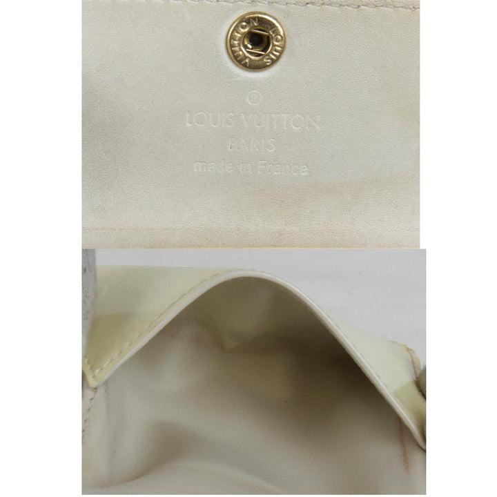 『USED』 
LOUIS VUITTON ルイ・ヴィトン 
 ラドロー 二つ折り M91357 コインケース 
モノグラムヴェルニ ベージュ
