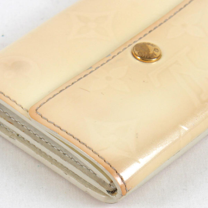 『USED』 
LOUIS VUITTON ルイ・ヴィトン 
 ラドロー 二つ折り M91357 コインケース 
モノグラムヴェルニ ベージュ