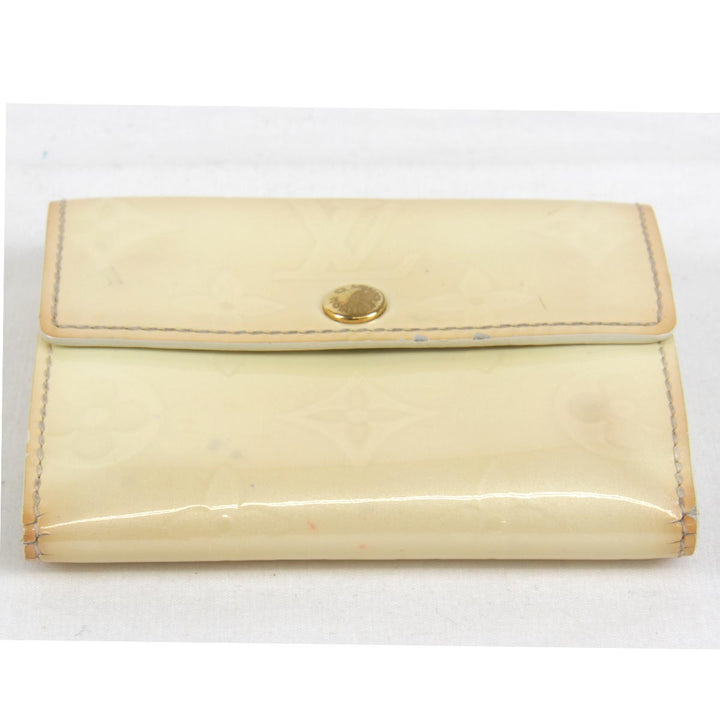『USED』 
LOUIS VUITTON ルイ・ヴィトン 
 ラドロー 二つ折り M91357 コインケース 
モノグラムヴェルニ ベージュ