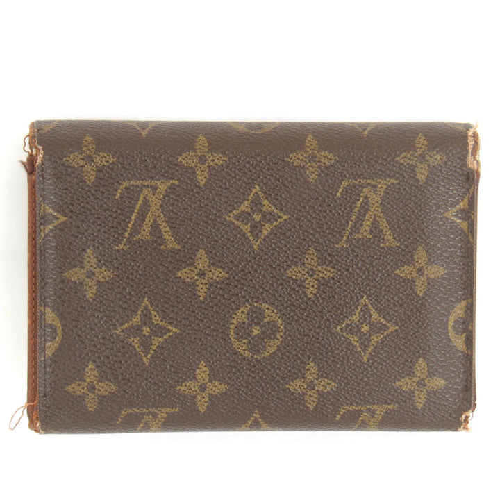 『USED』 
LOUIS VUITTON ルイ・ヴィトン 
 ポルトトレゾール・エテュイ パピエ M61202 三つ折り財布 
モノグラムキャンバス モノグラム