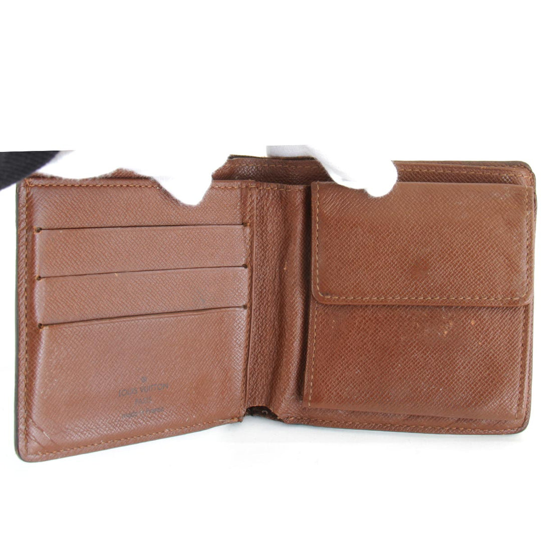 『USED』 
LOUIS VUITTON ルイ・ヴィトン 
 ポルトビエ・カルトクレディモネ M61665 二つ折り財布 
モノグラムキャンバス モノグラム