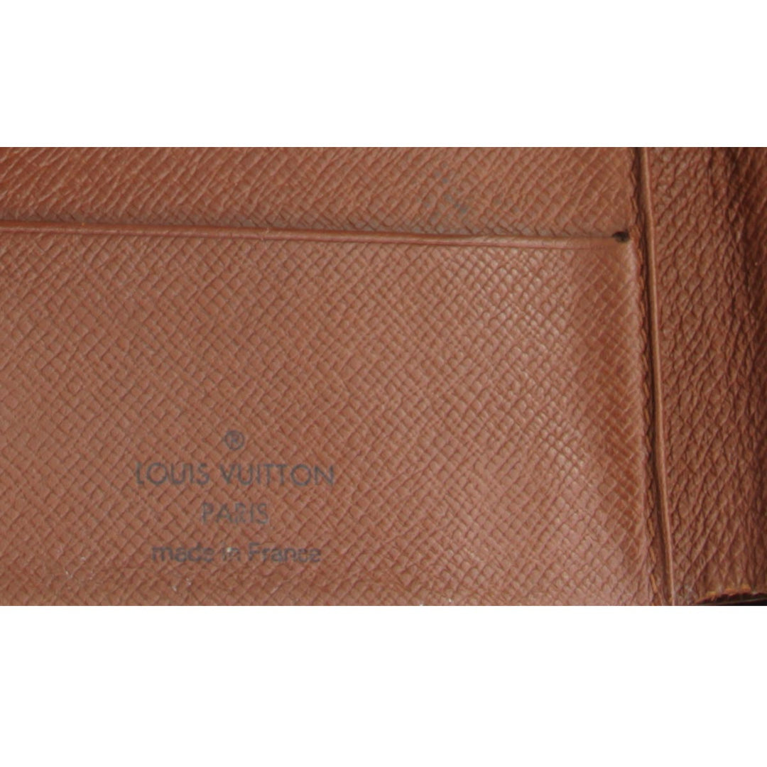 『USED』 
LOUIS VUITTON ルイ・ヴィトン 
 ポルトビエ・カルトクレディモネ M61665 二つ折り財布 
モノグラムキャンバス モノグラム