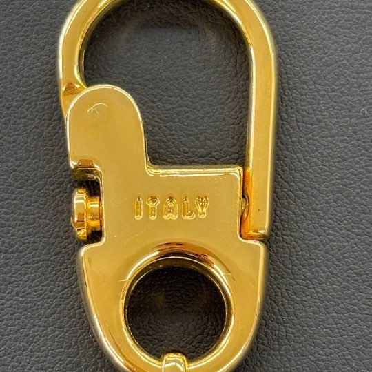 『USED』 
GUCCI グッチ 
 オールドグッチ　GG　インターロッキング キーホルダー 
 ゴールド