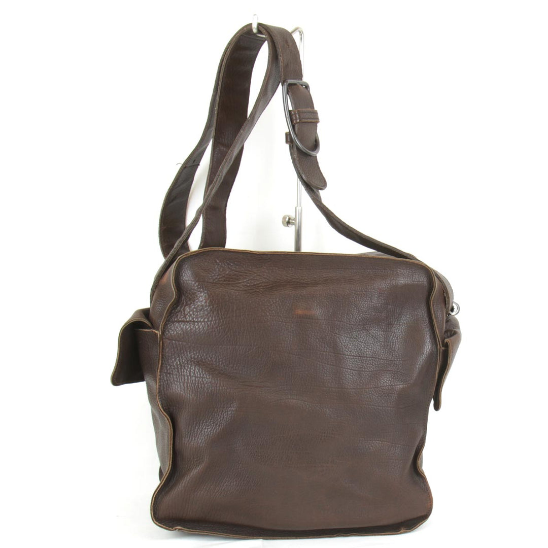 『USED』 
BOTTEGAVENETA ボッテガヴェネタ 
 ショルダーバッグ 
レザー ブラウン