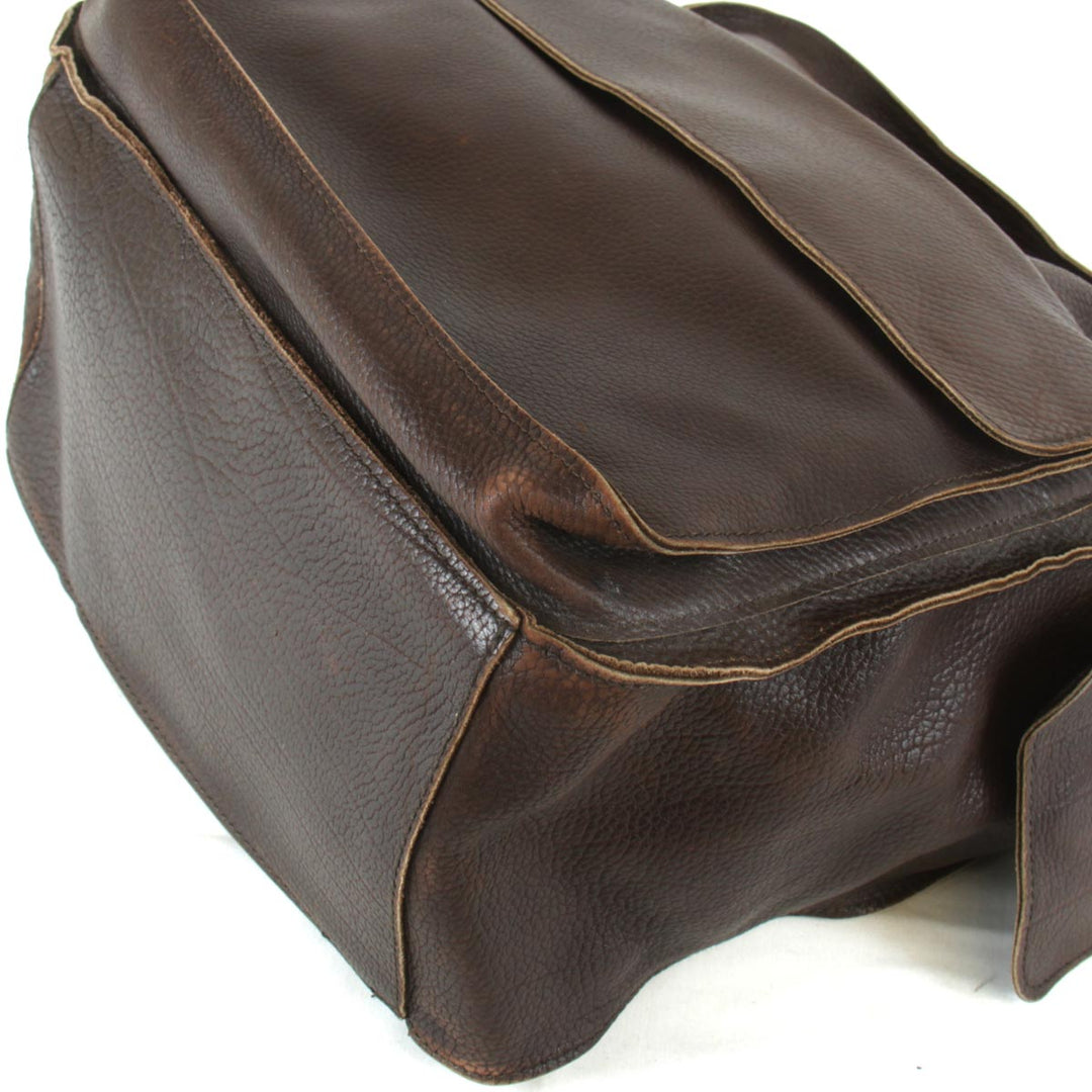 『USED』 
BOTTEGAVENETA ボッテガヴェネタ 
 ショルダーバッグ 
レザー ブラウン
