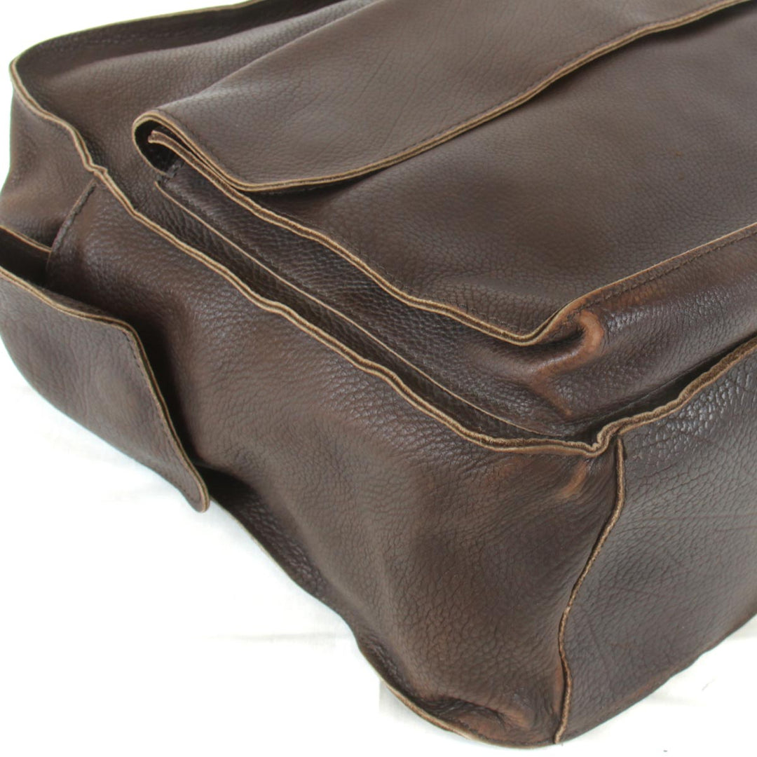 『USED』 
BOTTEGAVENETA ボッテガヴェネタ 
 ショルダーバッグ 
レザー ブラウン