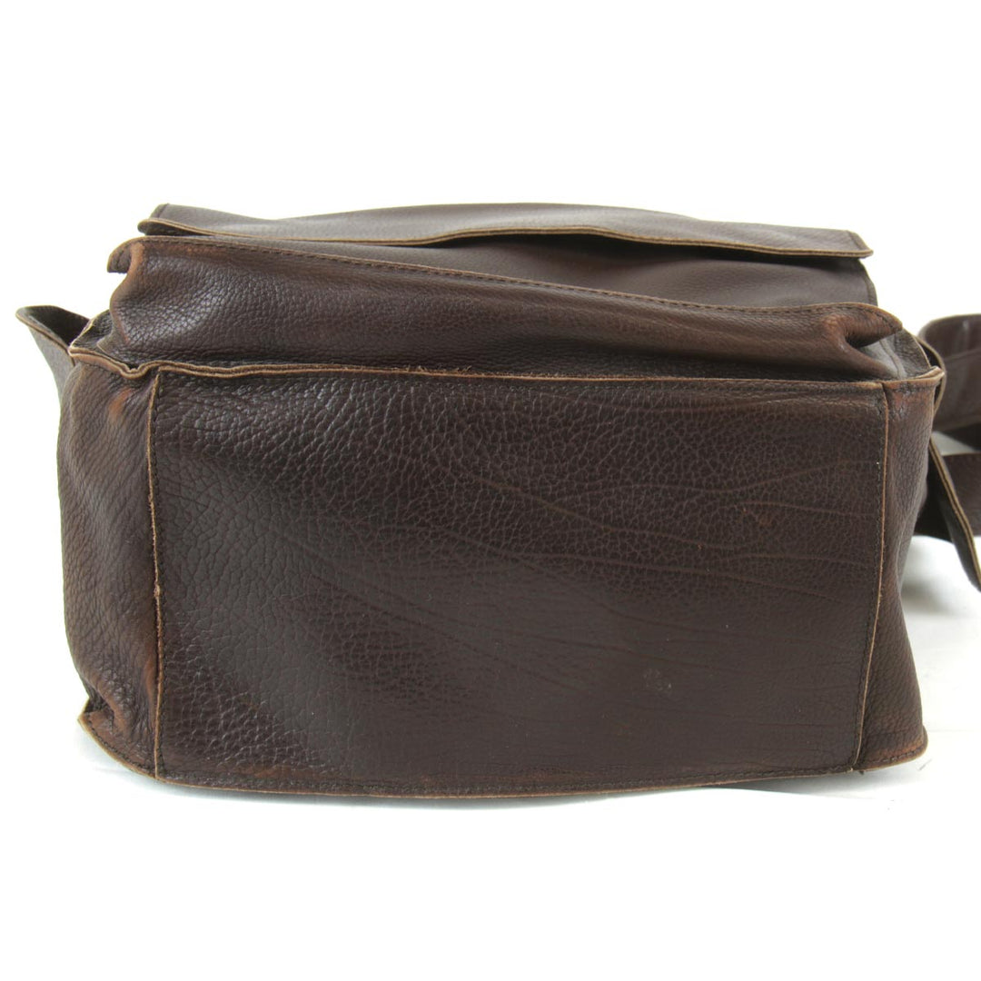 『USED』 
BOTTEGAVENETA ボッテガヴェネタ 
 ショルダーバッグ 
レザー ブラウン