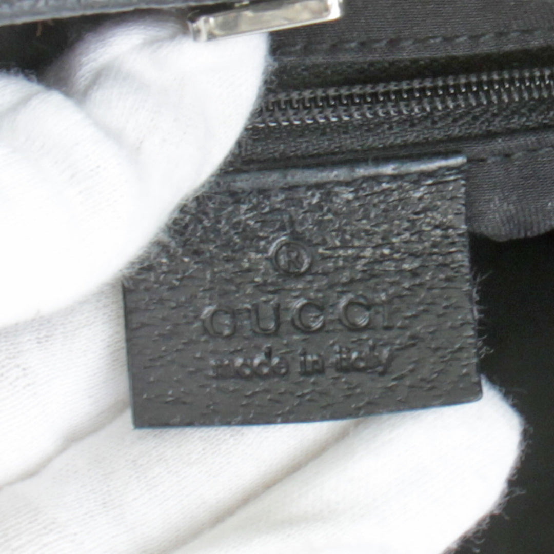 良品『USED』 
GUCCI グッチ 
 113015/001013 ハンドバッグ 
GGキャンバス ブラック