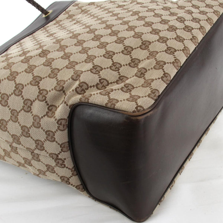 『USED』 
GUCCI グッチ 
 109141・2123 トートバッグ 
GGキャンバス ベージュ