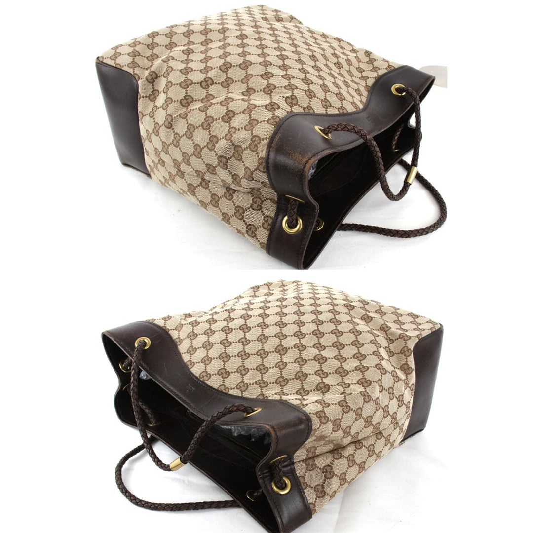 『USED』 
GUCCI グッチ 
 109141・2123 トートバッグ 
GGキャンバス ベージュ