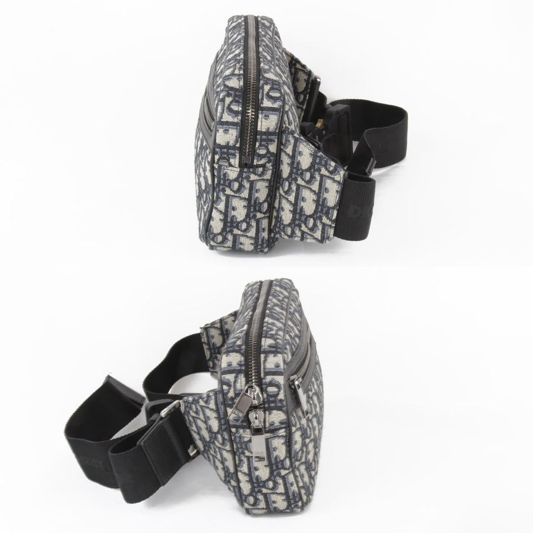 美品『USED』 
Christian Dior クリスチャンディオール 
 ボディバッグ 
 ネイビー