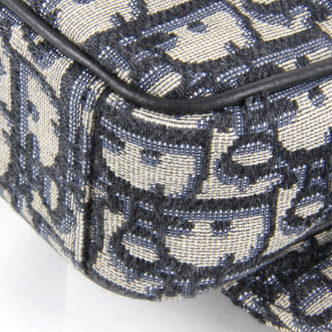 美品『USED』 
Christian Dior クリスチャンディオール 
 ボディバッグ 
 ネイビー