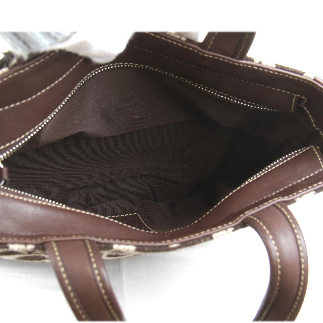 『USED』 
COACH コーチ 
 G0P-6167 トートバッグ 
レザー/キャンバス  ブラウン