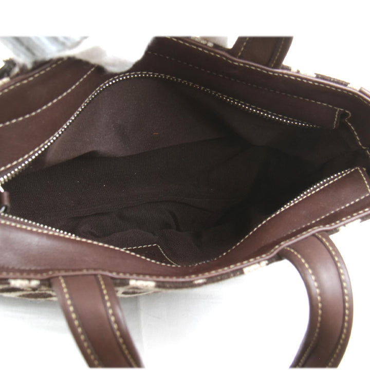 『USED』 
COACH コーチ 
 G0P-6167 トートバッグ 
レザー/キャンバス  ブラウン