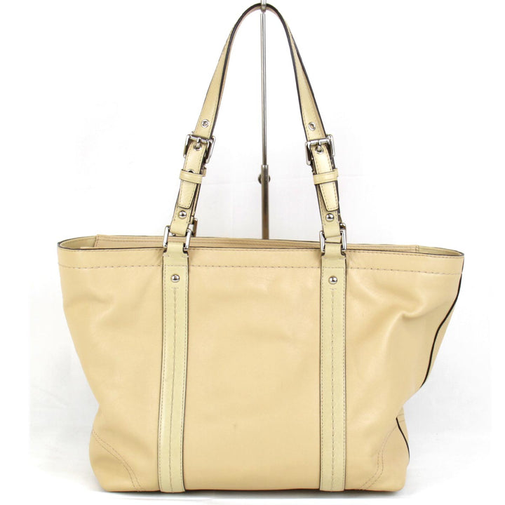 『USED』 
COACH コーチ 
 J0817-F13098 トートバッグ 
レザー ベージュ