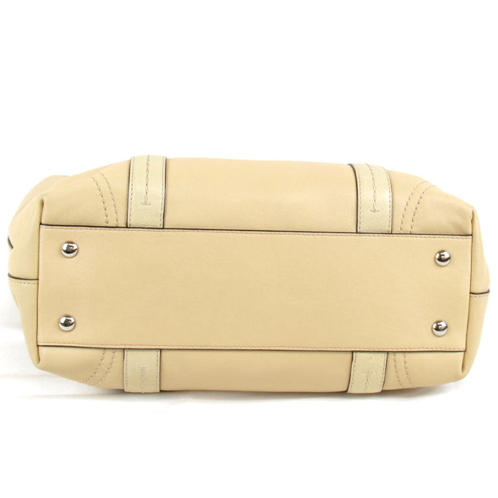 『USED』 
COACH コーチ 
 J0817-F13098 トートバッグ 
レザー ベージュ