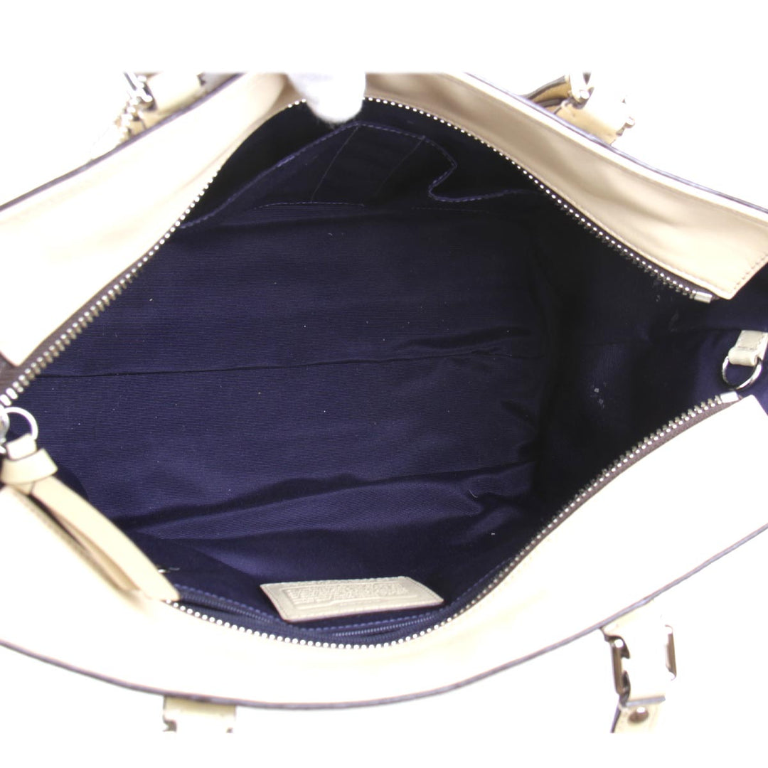 『USED』 
COACH コーチ 
 J0817-F13098 トートバッグ 
レザー ベージュ